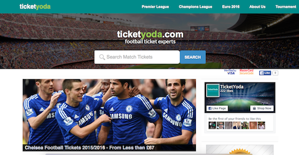 TicketYoda.com Review – Football Tickets for UK and Europe