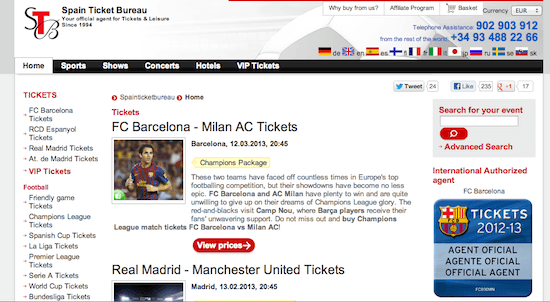 spainticketbureau