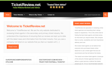 Welcome to TicketReview.net