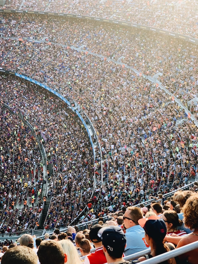 stadium with people