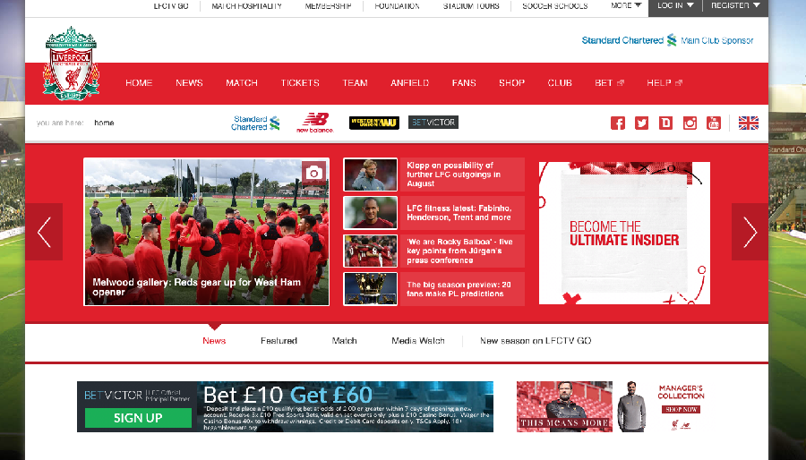 LFC Ticket Page